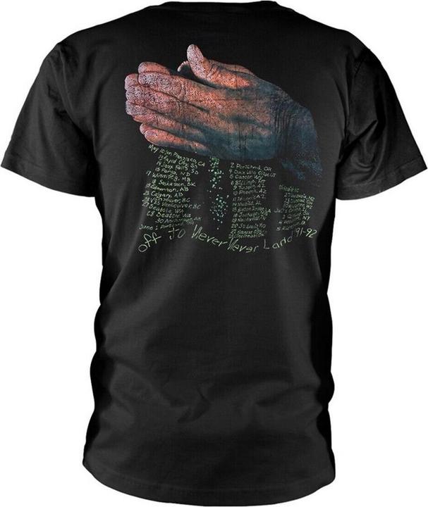 Image du produit Metallica T-Shirt unisexe adulte avec dos imprimé Neverland en coton (XL)