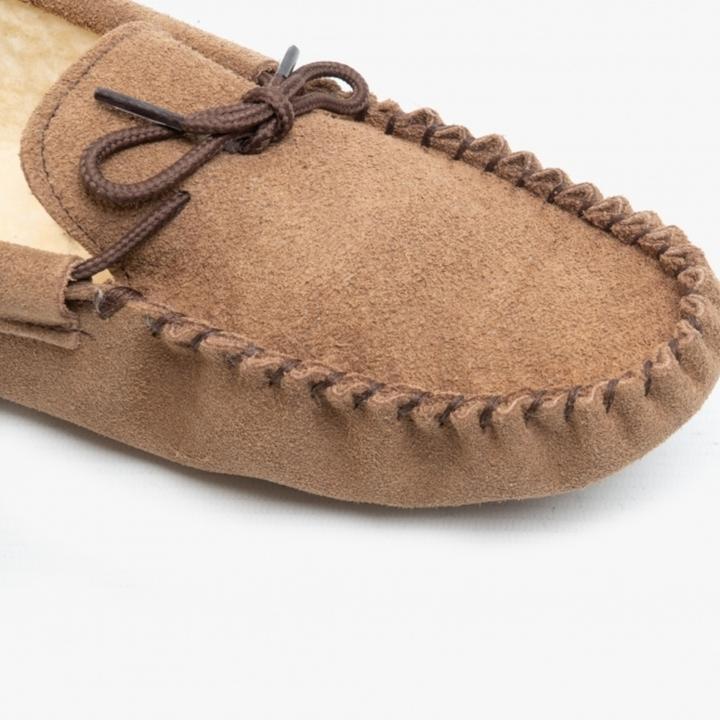 Actual product image Mokkers Moccasin slippers Jake suede (48)