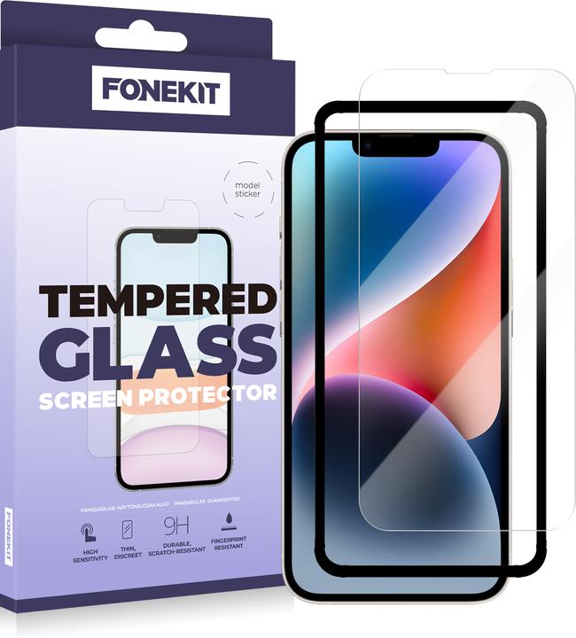 Produktbild FoneKit panssarilasi, iPhone 13 / 13 Pro (1 Stück, Apple iPhone 13)