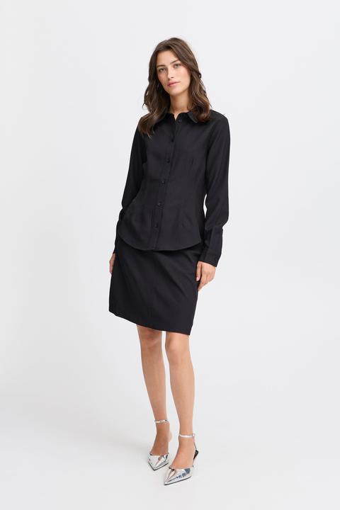 Actual product image B.young BYMMMIDDE SHORT SHIRT 20815531 (38)