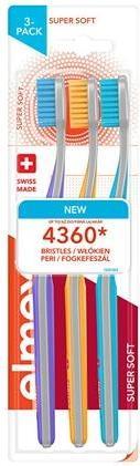 Actual product image Elmex Toothbrush Super Soft Multipack 3 pcs (Extra soft, 3 x)