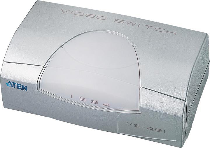 Image du produit Aten Commutateur vidéo VGA VS491, 1 moniteur - 4 PC