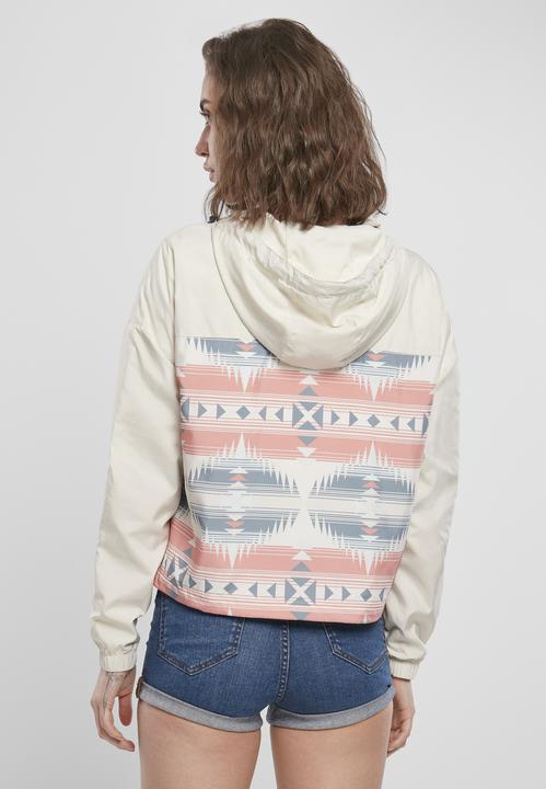 Actual product image Urban Classics Ladies Extended Shoulder Pull Over Jacket (S)