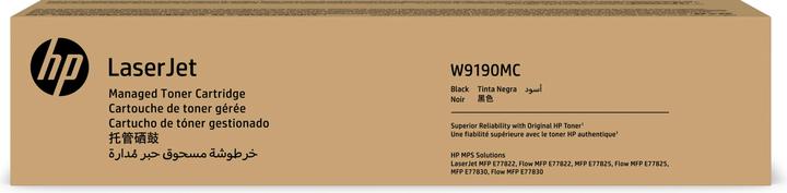 Valeurs nutritives et ingrédients HP LaserJet W9190MC - 29000 pages - noir - 1 pièce(s) (CF)