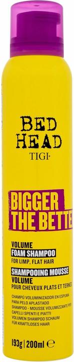 Actual product image Tigi Bed Head - Bigger The Better Volume Foam Shampoo (200 ml, Liquid shampoo)