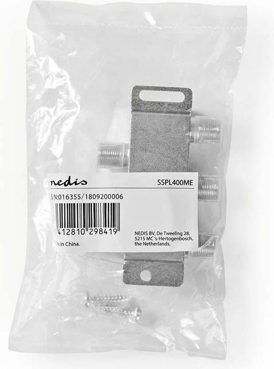Produktbild Nedis CATV-Splitter Typ F G Anancia max. 8.0 dB
