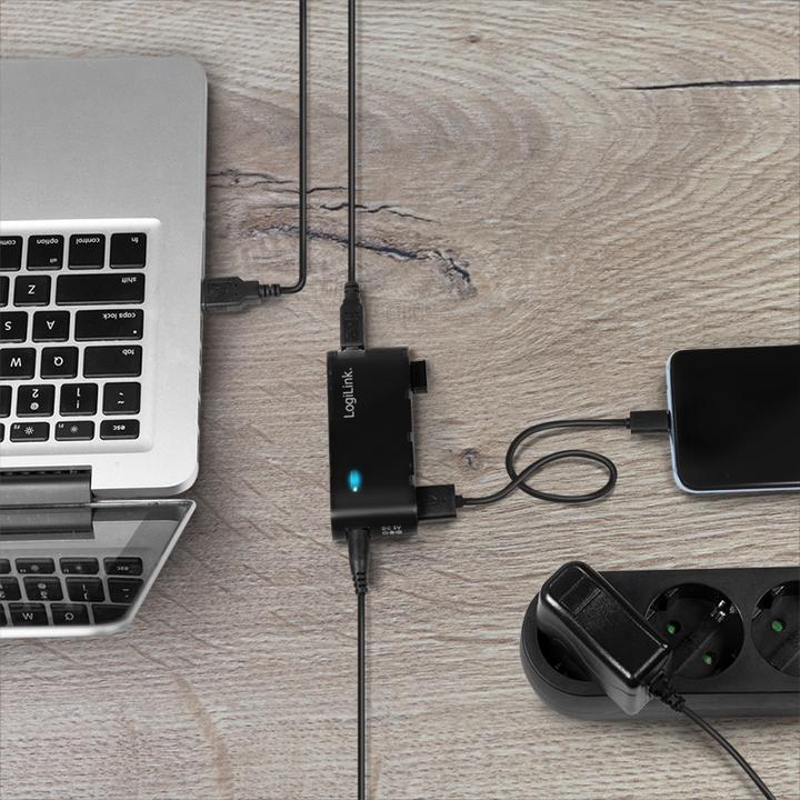 Produktbild LogiLink UA0085 (USB-A, 4 Ports)