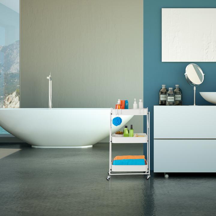 Image du produit Relaxdays trolley sur roues