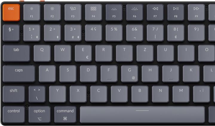 Keychron K3 (CH, Kabelgebunden, Kabellos)