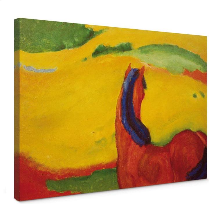 Produktbild Trenddeko Marc - Pferd in der Landschaft (60 x 40 cm)