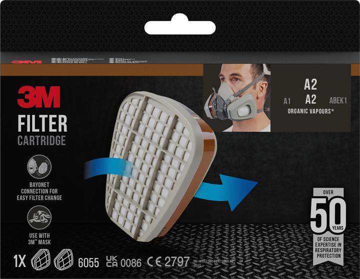 Image du produit 3M Filtre (A2, 2 x)