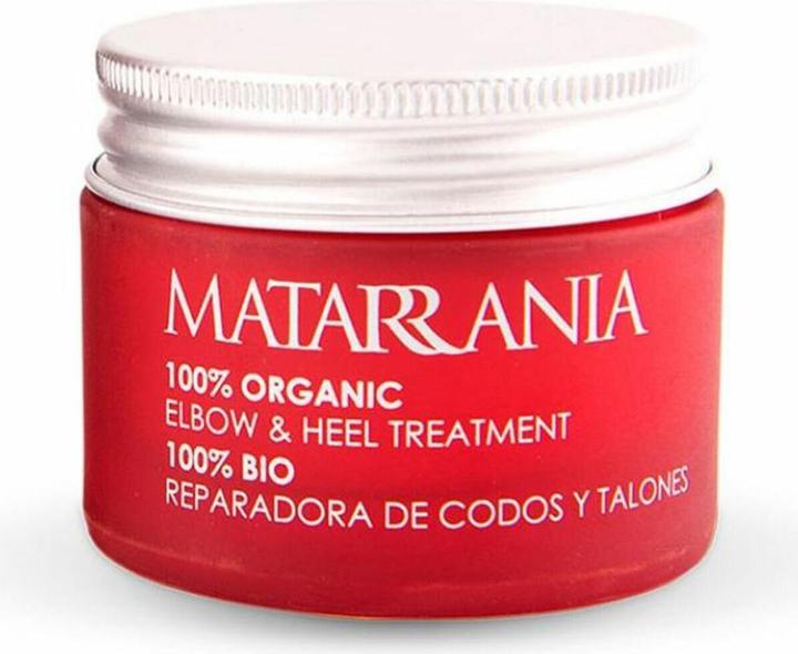 Actual product image Matarrania Elbow and Heel Balm Organic 30ml (Foot deodorant & powder, 30 ml)