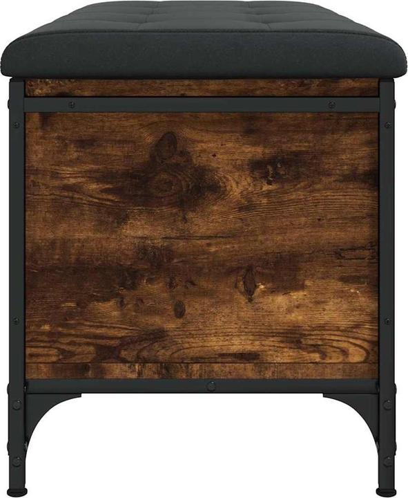 Produktbild VidaXL Sitzbank mit Stauraum Räuchereiche 82x42x45 cm (42 cm)