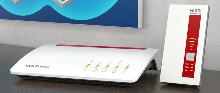 Immagine prodotto AVM Fascio di maglie FRITZ!mesh: Box 7590 + Ripetitore 1750E Versione IT