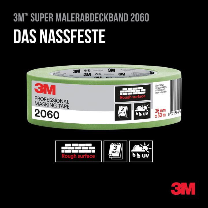 Produktbild Scotch Abdeckband 2060 18mmx50m grün (18 mm)