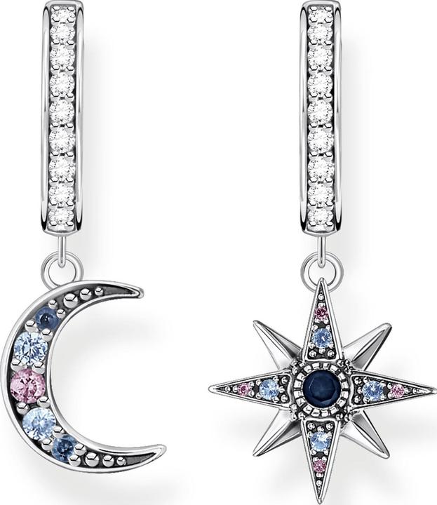 Immagine prodotto Thomas Sabo Creoles Royalty Star & Moon Siulber (Argento 925)