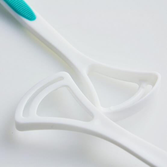 Produktbild JTI Zungenreiniger für bessere Mundhygiene und Atem - Blau (Zungenschaber, 1 x)