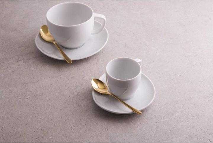 Productafbeelding Rosenthal Mocca lepel 6st. knop roestvrij staal/PVD goud (1 Stuk, Lepel)