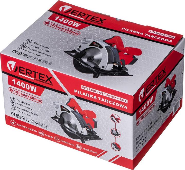 Productafbeelding Vertex diskinis pjūklas 185mm