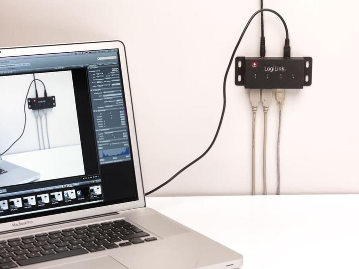 Actual product image LogiLink UA0141A (USB-A, 4 Ports)