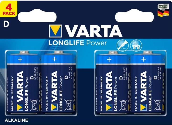Produktbild Varta Longlife Power (4 Stk., D, 16500 mAh)