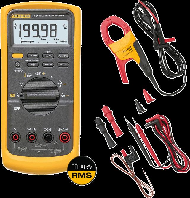 Image du produit Fluke 87v/Imsk,Industrial Multimeter Ser (CAT IV 600V, CAT III 1000V)