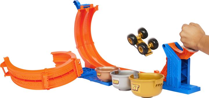 Productafbeelding Hot Wheels Monster Trucks 2-in-1 Loop & Flip Challenge