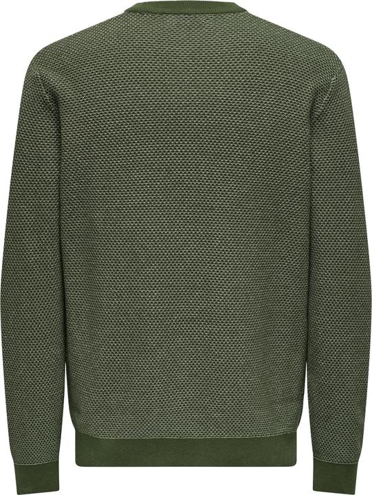 Produktbild Only & Sons Onsmorgan Reg 12 Structure Crew Knit (XL)