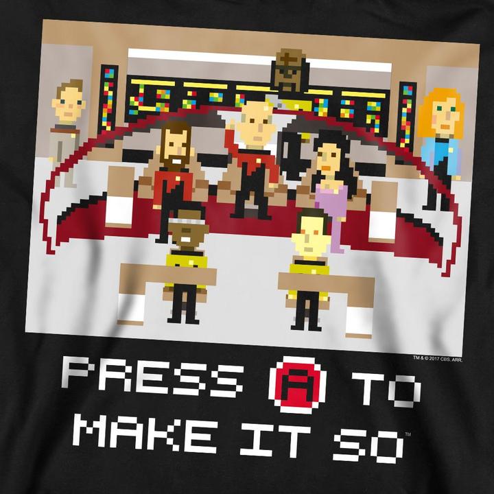 Immagine prodotto Make It So Felpa Pixel Adulto Unisex (XL)