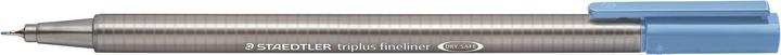 Actual product image Staedtler 334 Fineliner triplus sky blue (Sky blue, 10 x)