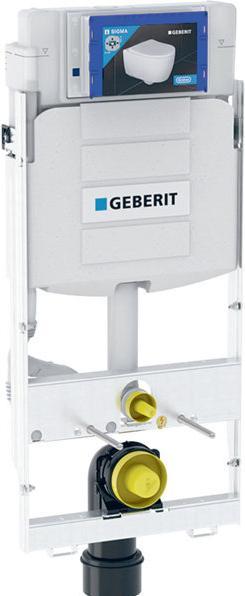 Produktbild Geberit GIS Montageelement fr Wand-WC 114 cm mit Sigma UP-Splkasten fr Bettigung von vorne 461.