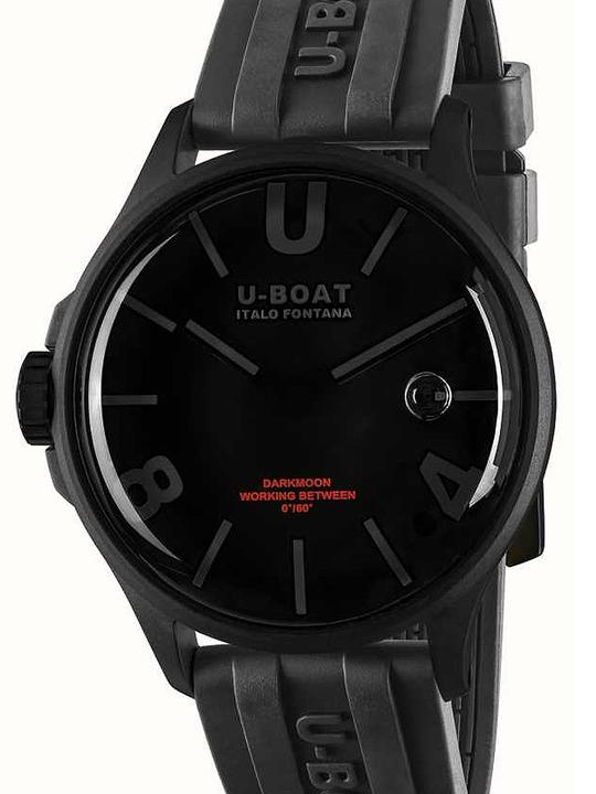 U-Boat 9544 Darkmoon Black PVD Herrenuhr 44mm 5ATM (Analoguhr, 44 mm)