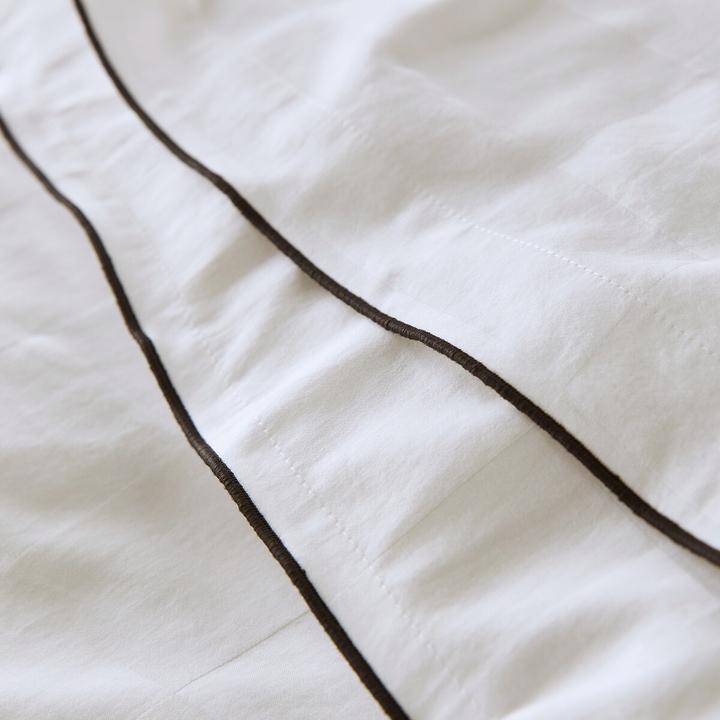 Actual product image La Redoute Interieurs Victor Damier (Duvet cover, 260 x 240 cm)