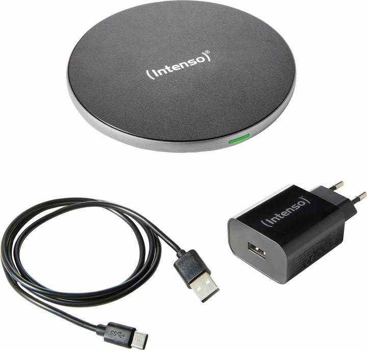 Image du produit Intenso Chargeur sans fil BA2 noir (15 W)