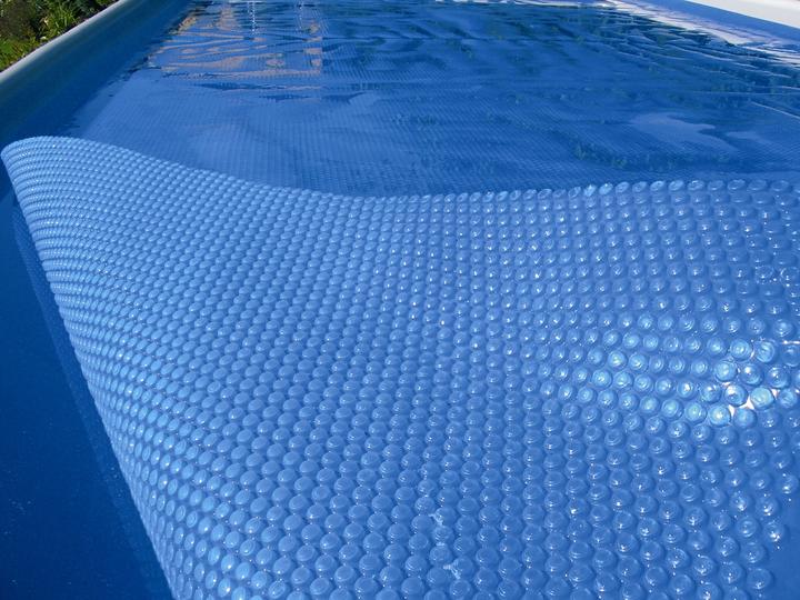 Actual product image MyPool Solar cover Ø 4.00 m for Quick-Up Ø 4.57 m
