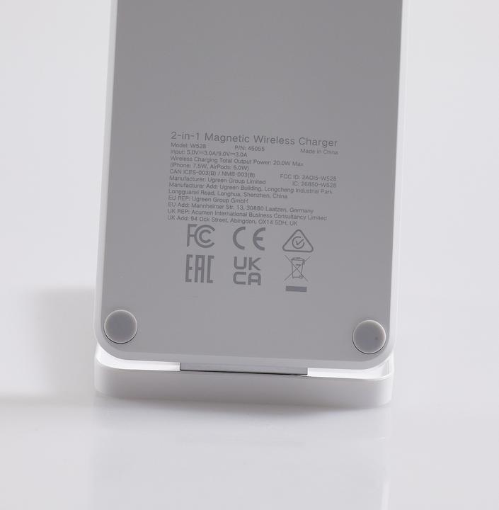 Image du produit Ugreen Chargeur magnétique sans fil 2in1 (20 W)