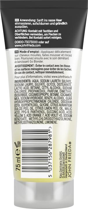 Produktbild John Frieda SB GB Shampoo 75ml (75 ml, Flüssiges Shampoo)