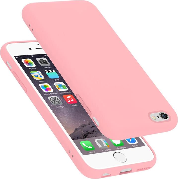 Actual product image Cadorabo TPU Liquid Silicone Case Cover (Apple iPhone 6 Plus)