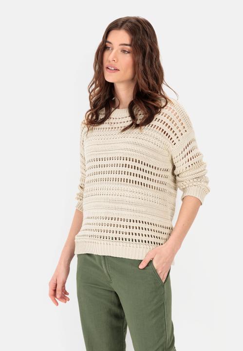 Produktbild Camel Active Pullover mit Lochstrickmuster (S)