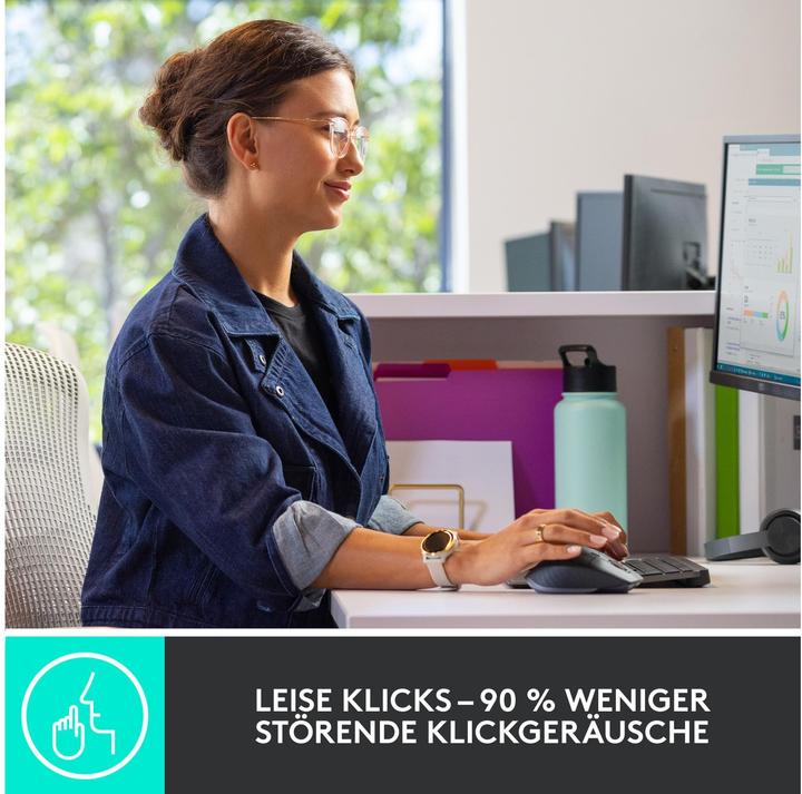Actual product image Logitech MX Keys Combo for Business Gen 2 (CH, Wireless)