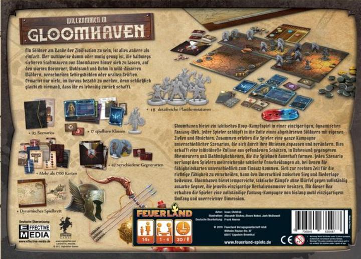 Productafbeelding Feuerland FEU63548 - Gloomhaven(duits), 1-4 spelers, vanaf 14 jaar (uitgave DE) (Duits)
