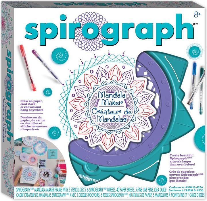 Actual product image Dante Spirograph Mandala