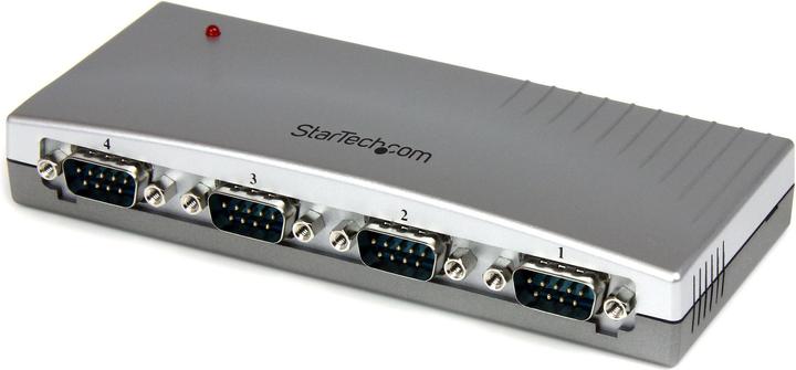 Produktbild StarTech 4-Port USB auf RS232 Seriell Adapter Hub (USB-A, 4 Ports)