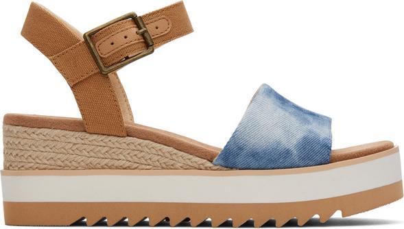 Toms W's Diana Washed Denim Canvas (39)