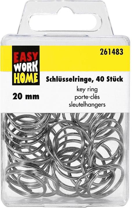 Produktbild Easy Work Schlüsselringe 40er Pack, Ø 20mm
