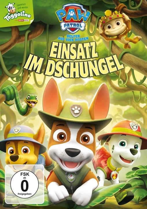 Produktbild Paw Patrol - Einsatz im Dschungel (DVD, 2018, Deutsch)
