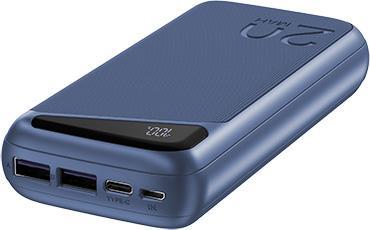 Actual product image Navitel PWR20 MX Blue (20000 mAh, 22.50 W, 74 Wh)