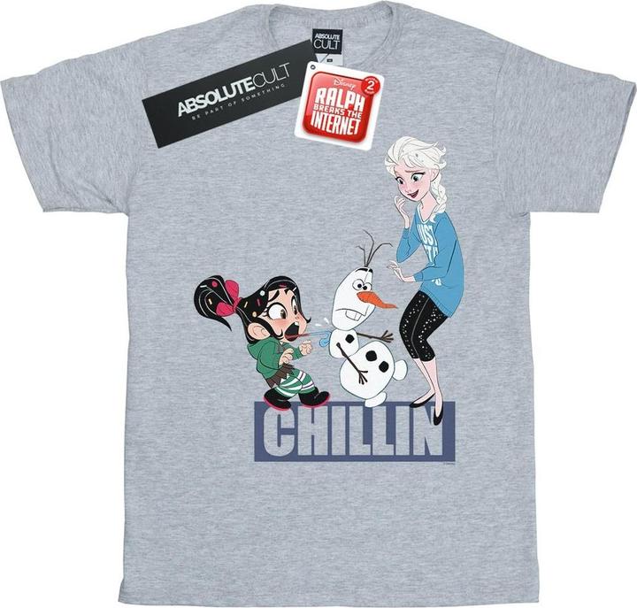Disney Wreck It Ralph Elsa And Vanellope TShirt (S)