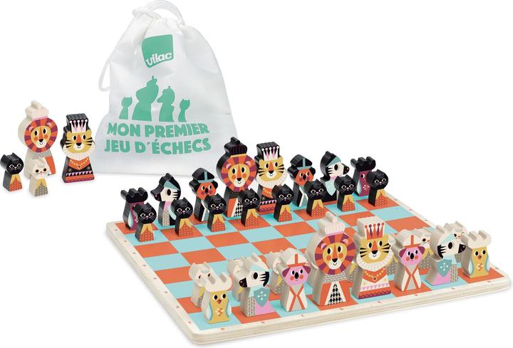Actual product image Vilac My first chess set