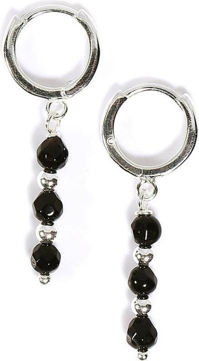 Balibay Saida (925 Sterling Silber, Onyx, Edelstein)